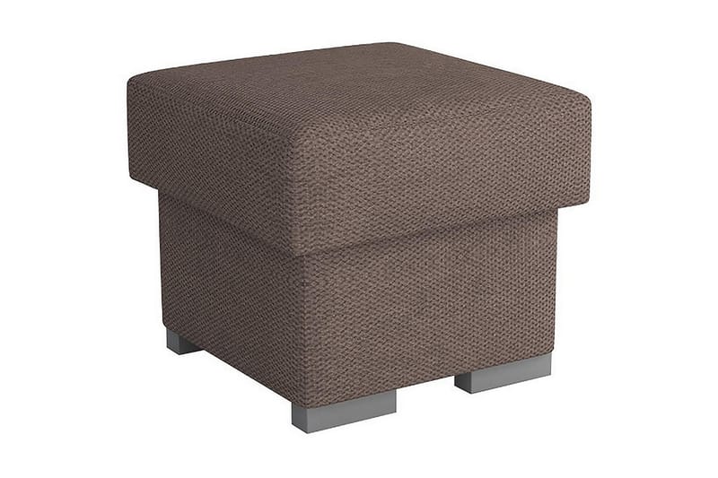 GRAVEL Fotpall Brun - Möbler - Vardagsrum - Stolar & sittmöbler - Sittpuff