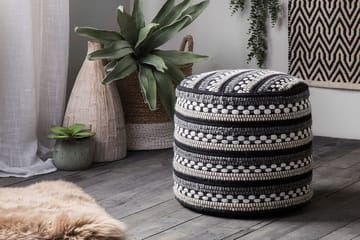 Guntur Sittpuff 41 cm - Vit - Möbler - Vardagsrum - Stolar & sittmöbler - Sittpuff