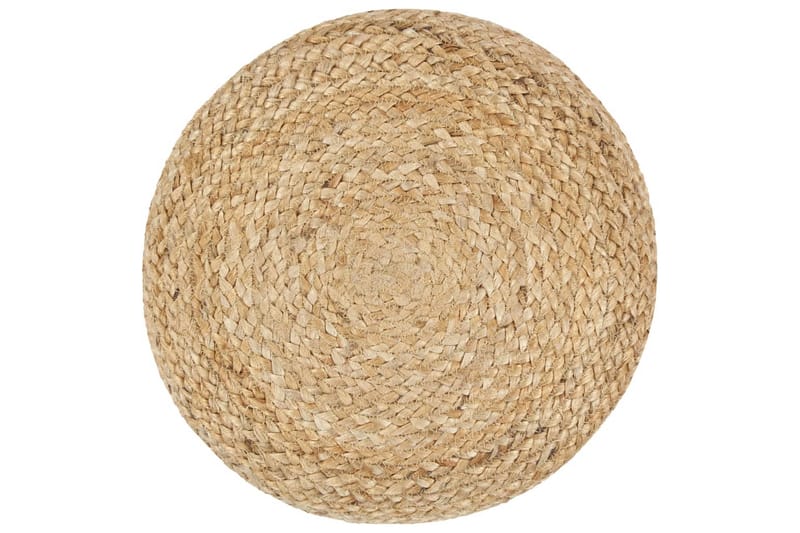 Handgjord sittpuff 40x45 cm jute - Brun - Möbler - Vardagsrum - Stolar & sittmöbler - Sittpuff