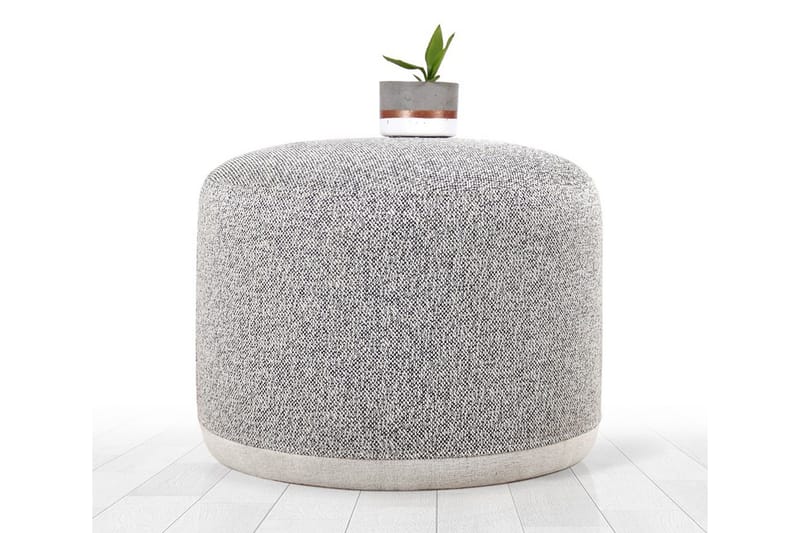 Harrodsburg Sittpuff 51 cm, Grå