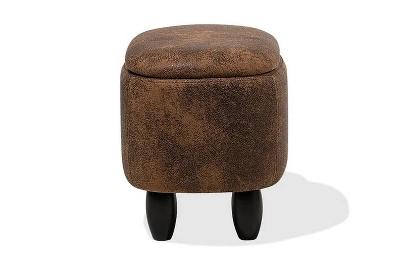 Hippo Sittpuff 32 cm - Brun - Möbler - Vardagsrum - Stolar & sittmöbler - Sittpuff