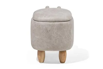 Hippo Sittpuff 32 cm - Grå - Möbler - Vardagsrum - Stolar & sittmöbler - Sittpuff
