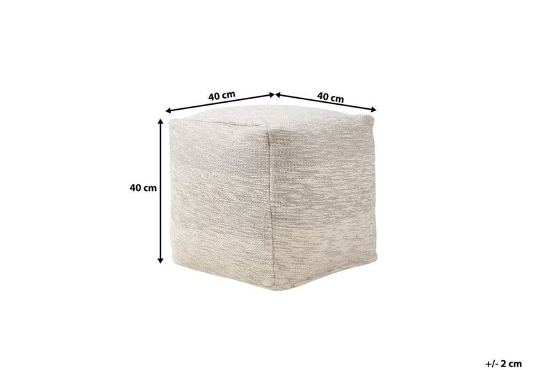 Hirri Sittpuff 40 cm - Grå - Möbler - Vardagsrum - Stolar & sittmöbler - Sittpuff