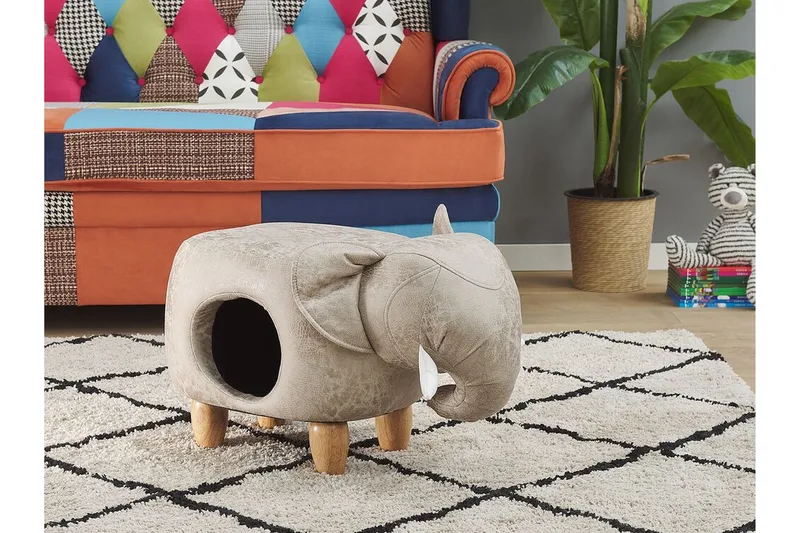 Jumbola Sittpuff - Grå - Möbler - Vardagsrum - Stolar & sittmöbler - Sittpuff