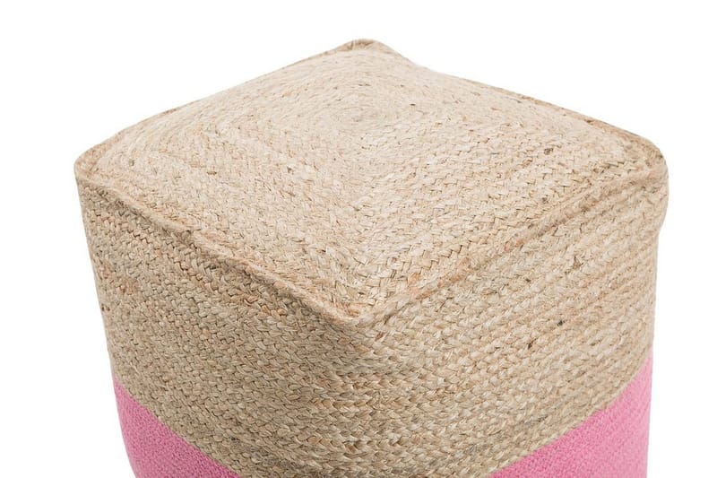 Kirama Sittpuff 44 cm - Beige - Möbler - Vardagsrum - Stolar & sittmöbler - Sittpuff