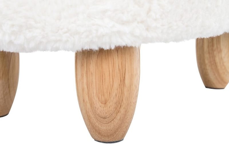 Kobara Sittpuff - Vit - Möbler - Vardagsrum - Stolar & sittmöbler - Sittpuff