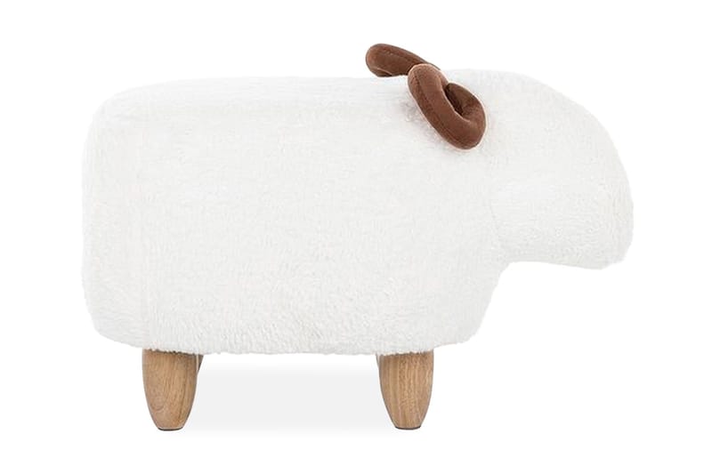 Kobara Sittpuff - Vit - Möbler - Vardagsrum - Stolar & sittmöbler - Sittpuff