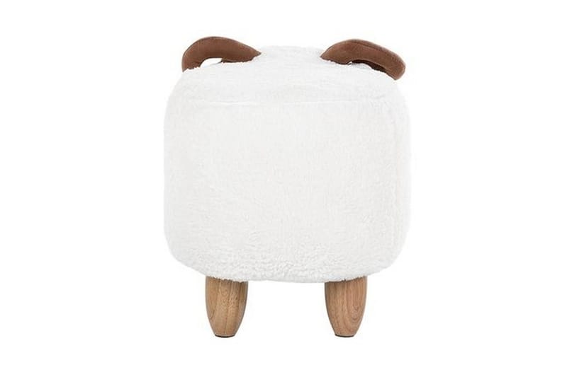 Kobara Sittpuff - Vit - Möbler - Vardagsrum - Stolar & sittmöbler - Sittpuff