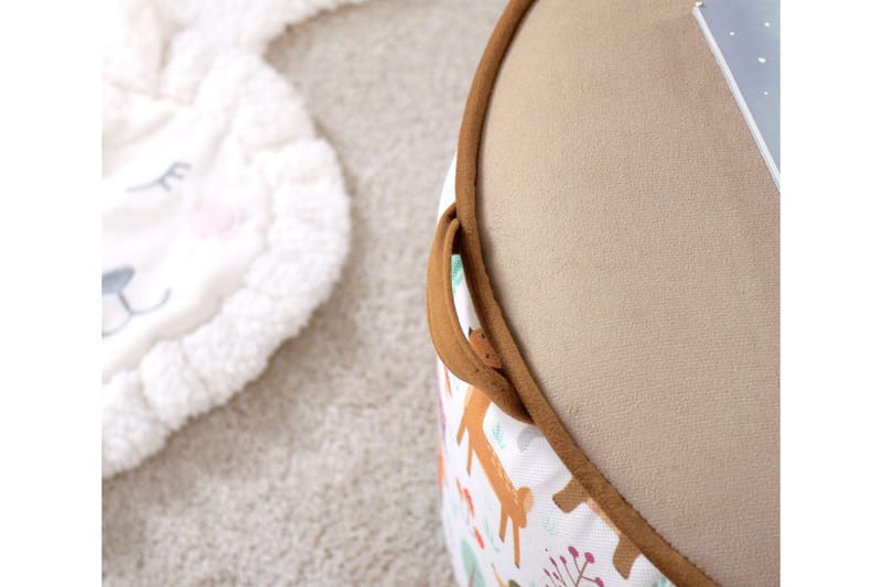 Lachine Barnsittpuff - Beige/Vit - Möbler - Vardagsrum - Stolar & sittmöbler - Sittpuff