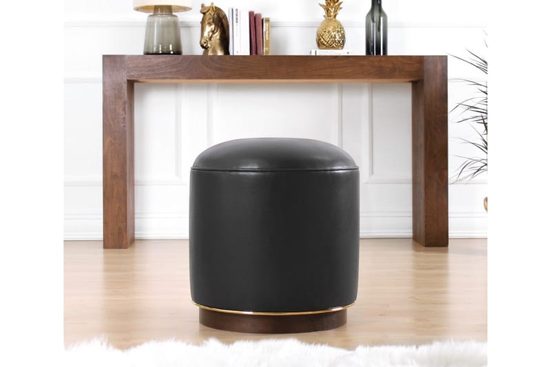 Lackawanna Sittpuff 42 cm - Antracit - Möbler - Vardagsrum - Stolar & sittmöbler - Sittpuff