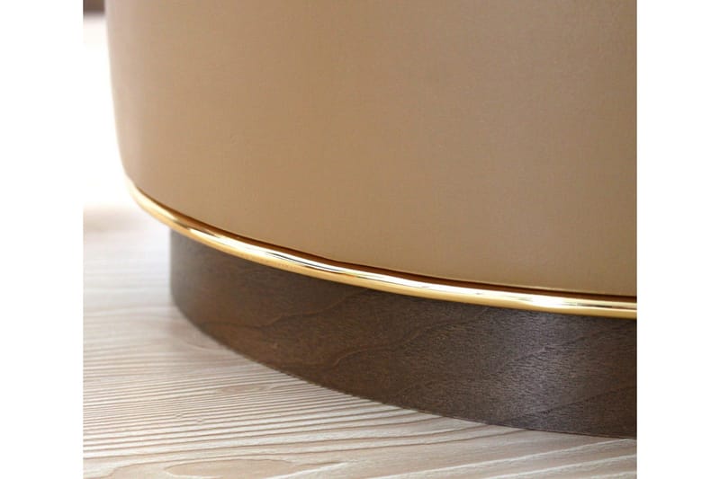 Lackawanna Sittpuff 42 cm - Beige - Möbler - Vardagsrum - Stolar & sittmöbler - Sittpuff