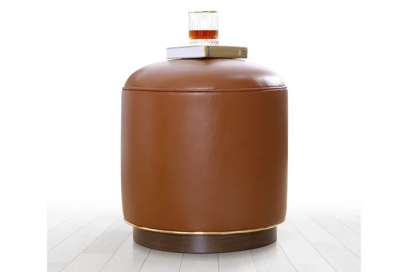 Lackawanna Sittpuff 42 cm, Brun