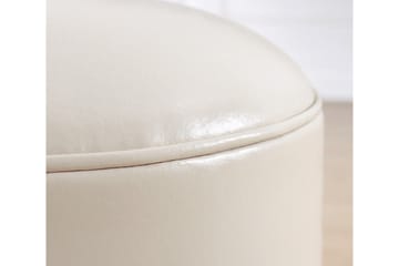Lackawanna Sittpuff 42 cm - Ljusbeige - Möbler - Vardagsrum - Stolar & sittmöbler - Sittpuff
