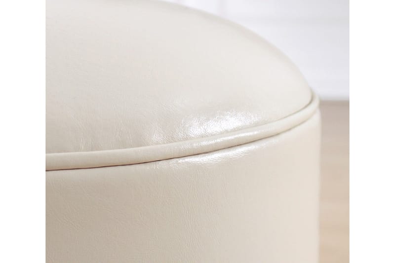 Lackawanna Sittpuff 42 cm - Ljusbeige - Möbler - Vardagsrum - Stolar & sittmöbler - Sittpuff