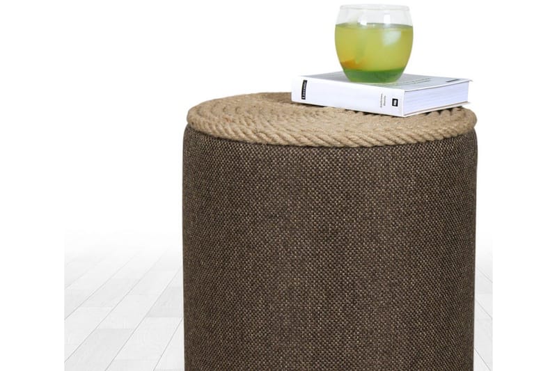 Larada Sittpuff 31 cm - Brun - Möbler - Vardagsrum - Stolar & sittmöbler - Sittpuff