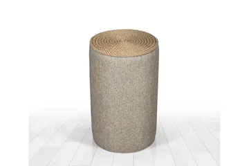 Larada Sittpuff 31 cm - Mörkbeige - Möbler - Vardagsrum - Stolar & sittmöbler - Sittpuff