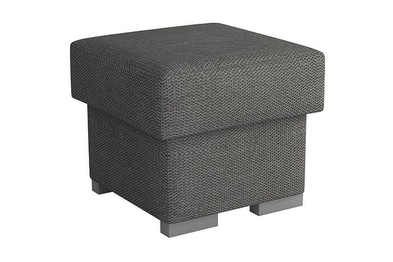 Lavona Fotpall LED-belysning, Grå