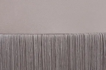 Lefurgy Sittpuff med Fransar Sammet - Beige - Möbler - Vardagsrum - Stolar & sittmöbler - Sittpuff