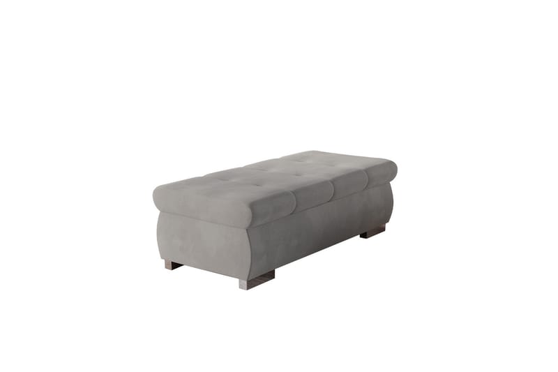 LEUAN Sittpuff Grå - Möbler - Vardagsrum - Stolar & sittmöbler - Sittpuff