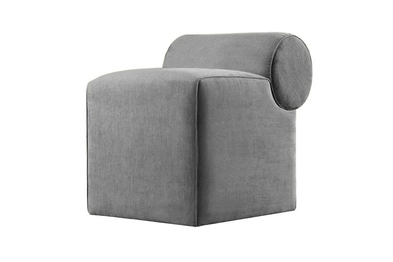 Linburg Sittpuff 45 cm - Grå - Möbler - Vardagsrum - Stolar & sittmöbler - Sittpuff
