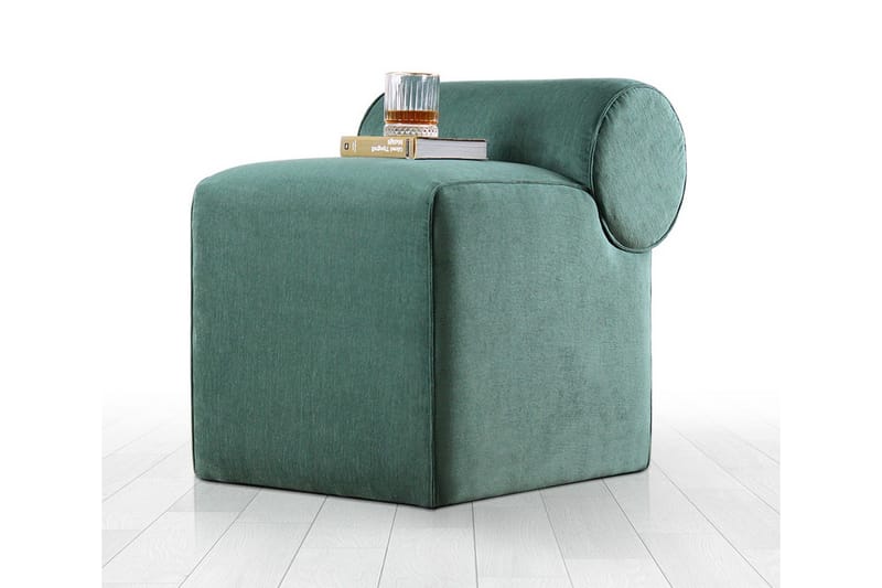 Linburg Sittpuff 45 cm - Green - Möbler - Vardagsrum - Stolar & sittmöbler - Sittpuff