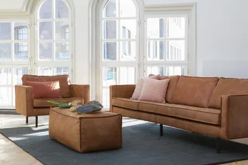 Lissbon Sittpuff - Brun - Möbler - Vardagsrum - Stolar & sittmöbler - Sittpuff