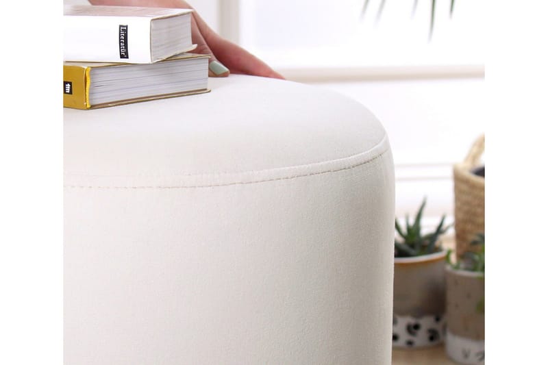 Lockport Sittpuff 38 cm - Beige - Möbler - Vardagsrum - Stolar & sittmöbler - Sittpuff