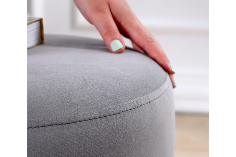 Lockport Sittpuff 38 cm - Grå - Möbler - Vardagsrum - Stolar & sittmöbler - Sittpuff