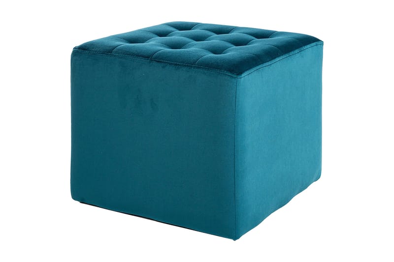 Lorinna Sittpuff - Sammet/Blå - Möbler - Vardagsrum - Stolar & sittmöbler - Sittpuff