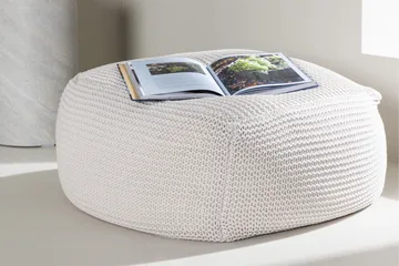 Luca Sittpuff - Cream - Möbler - Vardagsrum - Stolar & sittmöbler - Sittpuff