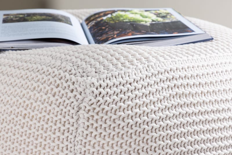 Luca Sittpuff - Cream - Möbler - Vardagsrum - Stolar & sittmöbler - Sittpuff