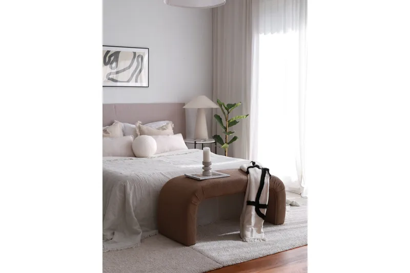 Manav Sittpuff 106 cm, Brun