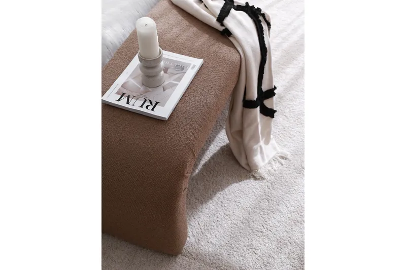 Manav Sittpuff 106 cm - Brun - Möbler - Vardagsrum - Stolar & sittmöbler - Sittpuff