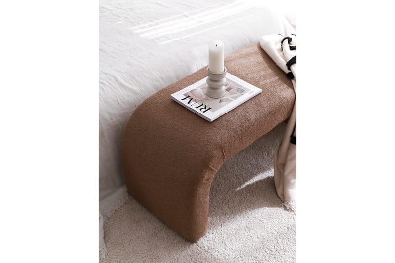 Manav Sittpuff 106 cm - Brun - Möbler - Vardagsrum - Stolar & sittmöbler - Sittpuff