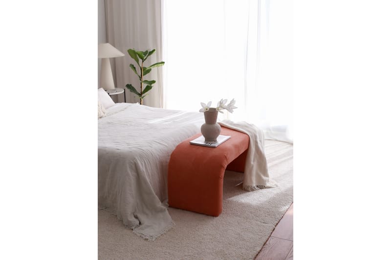 Manav Sittpuff 106 cm Korall - Möbler - Vardagsrum - Stolar & sittmöbler - Sittpuff