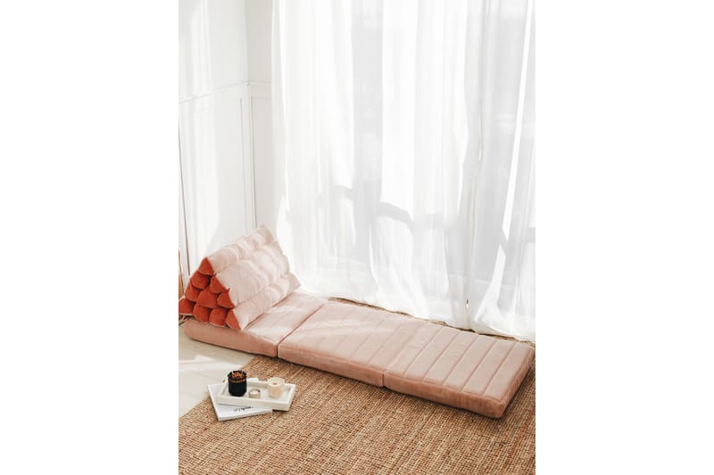 Mangeram Sittpuff 154 cm, Rosa