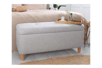 Mansi Sittpuff 100 cm Ljusgrå
