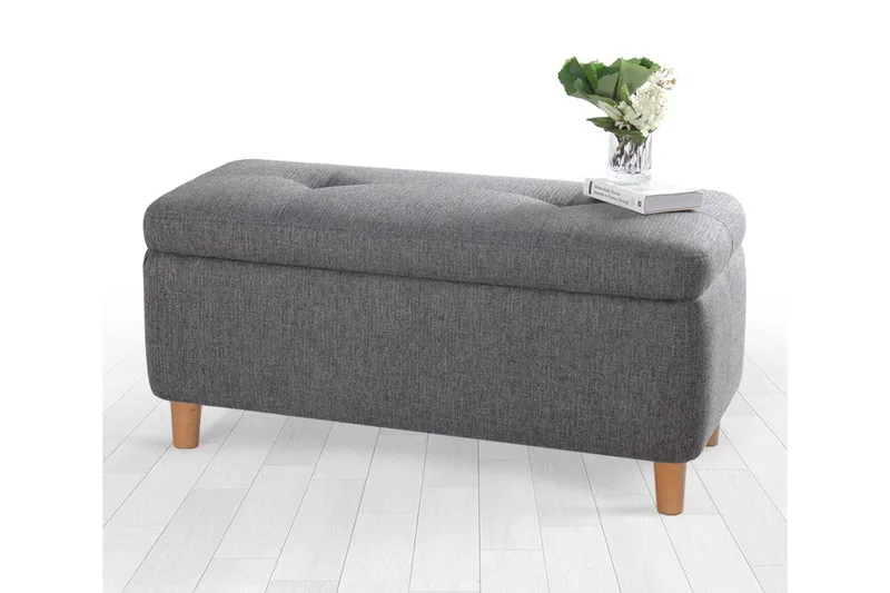 Mansi Sittpuff 100 cm - Mörkgrå - Möbler - Vardagsrum - Stolar & sittmöbler - Sittpuff