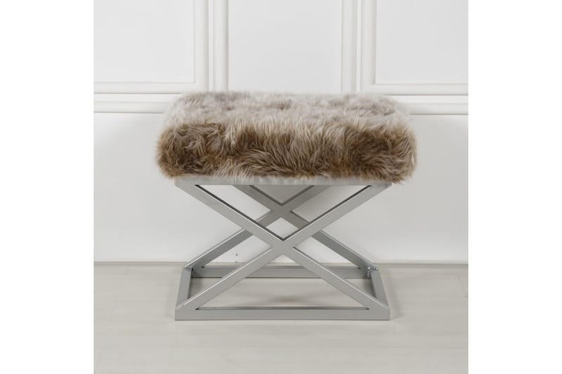 Mantu Sittpuff 50 cm, Brun