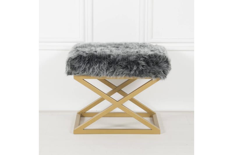 Mantu Sittpuff 50 cm Grå - Möbler - Vardagsrum - Stolar & sittmöbler - Sittpuff