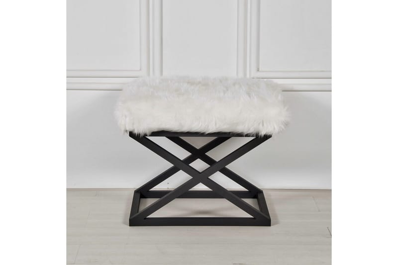 Mantu Sittpuff 50 cm - Vit - Möbler - Vardagsrum - Stolar & sittmöbler - Sittpuff