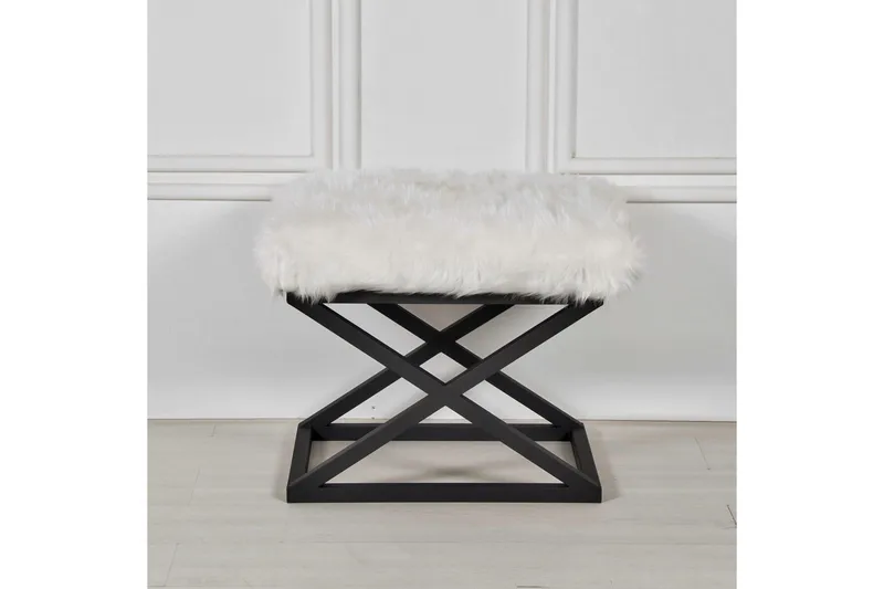 Mantu Sittpuff 50 cm - Vit - Möbler - Vardagsrum - Stolar & sittmöbler - Sittpuff