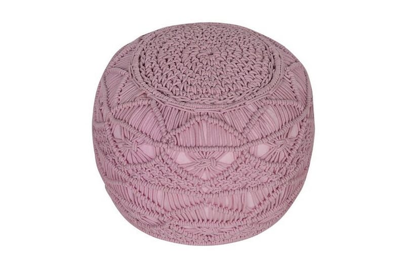 MAURELLO Sittpuff 40x40 cm Rosa - Sittpuff