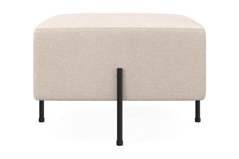 Menard Compact Sittpuff 60 cm Kvadratisk - Beige - Möbler - Vardagsrum - Stolar & sittmöbler - Sittpuff