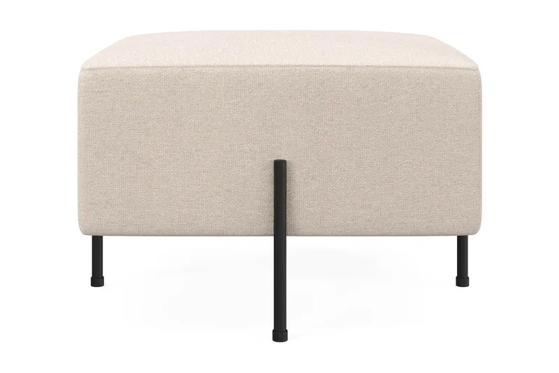 Menard Compact Sittpuff 60 cm Kvadratisk - Beige - Möbler - Vardagsrum - Stolar & sittmöbler - Sittpuff