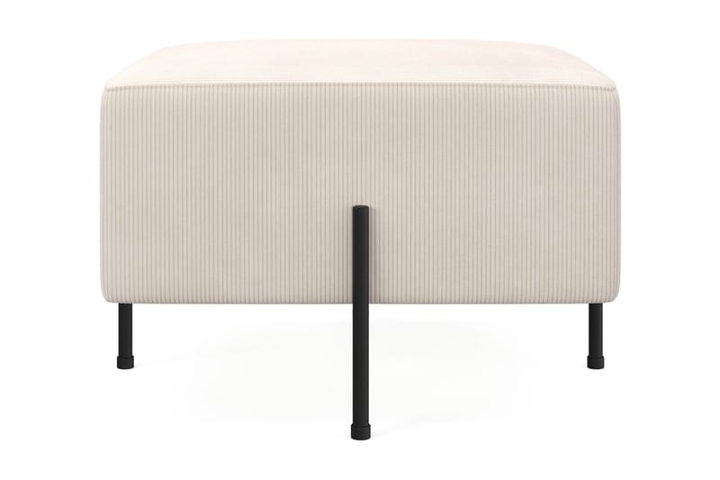 Menard Compact Sittpuff 60 cm Kvadratisk, Beige