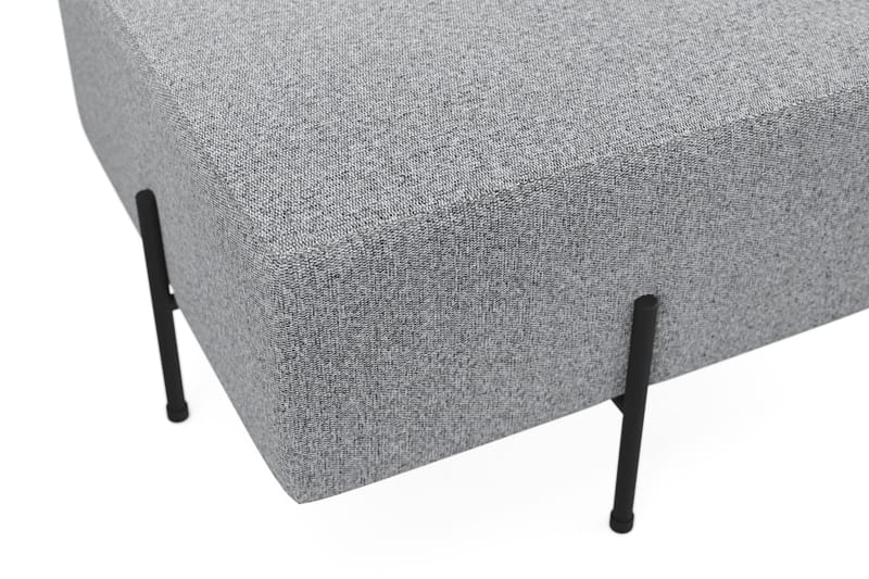 Menard Compact Sittpuff 60 cm Kvadratisk - Grå - Möbler - Vardagsrum - Stolar & sittmöbler - Sittpuff