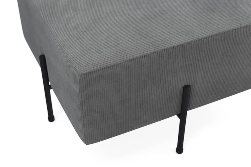 Menard Compact Sittpuff 60 cm Kvadratisk - Grå - Möbler - Vardagsrum - Stolar & sittmöbler - Sittpuff