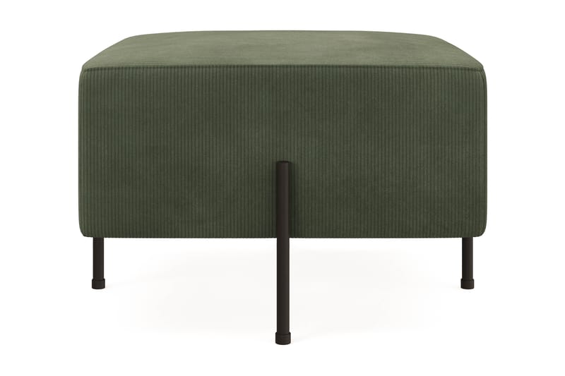 Menard Compact Sittpuff 60 cm Kvadratisk, Grön