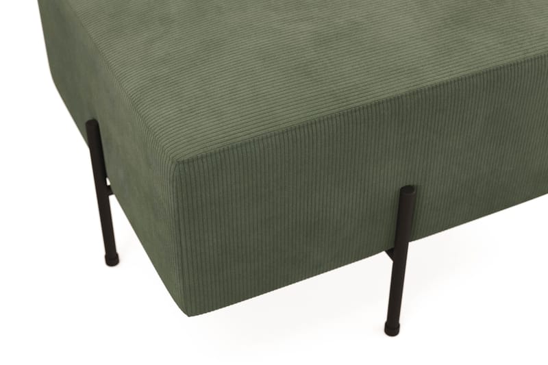 Menard Compact Sittpuff 60 cm Kvadratisk - Grön - Möbler - Vardagsrum - Stolar & sittmöbler - Sittpuff